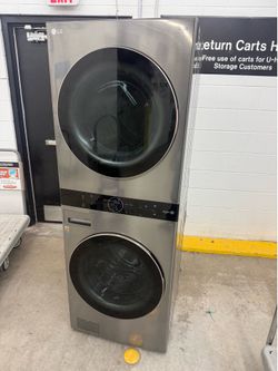 Lg washer and gas dryer Tower
