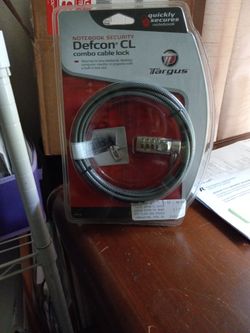 Defcon CL combo cable lock