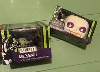 Beetlejuice Mug & Ramen Bowl