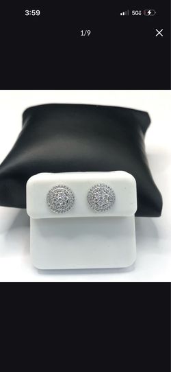 Moissanite earrings