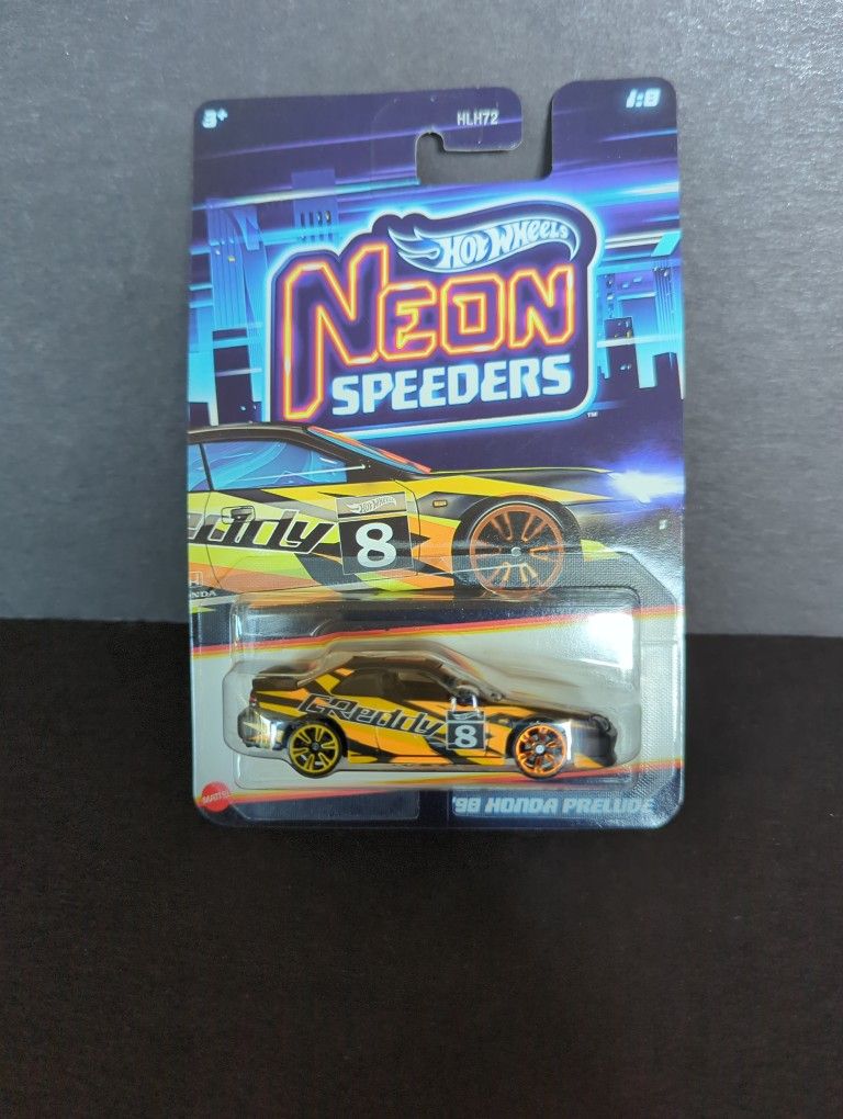 Hot Wheels Exclusive Neon Speeders '98 Honda Prelude