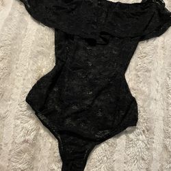 Black Lace Bodysuit