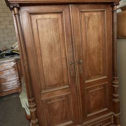 Wood Armoire
