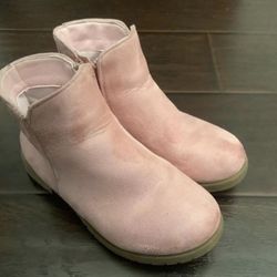 Pink Kids Boots Size 13C 