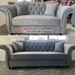 $1199 Brand New Sofa And Loveseat Set (read description)