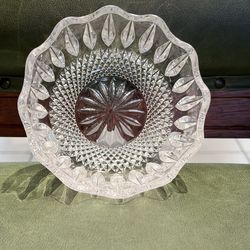 Glass Crystal Bowl, Dessert Bowl, Candy Dish, Small Bowl, Vintage