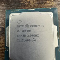 Intel Core i5-10400F Desktop Processor 6 Cores 12 Threads, up to 4.3 GHz