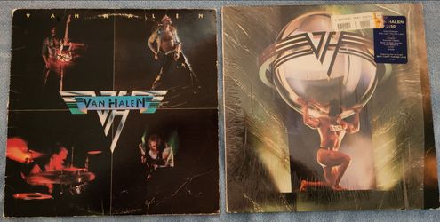 Van Halen Debut & 5150 Vinyl LP's