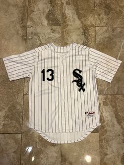 Majestic Authentic Chicago White Sox Ozzie Guillen Jersey Size 48/Large
