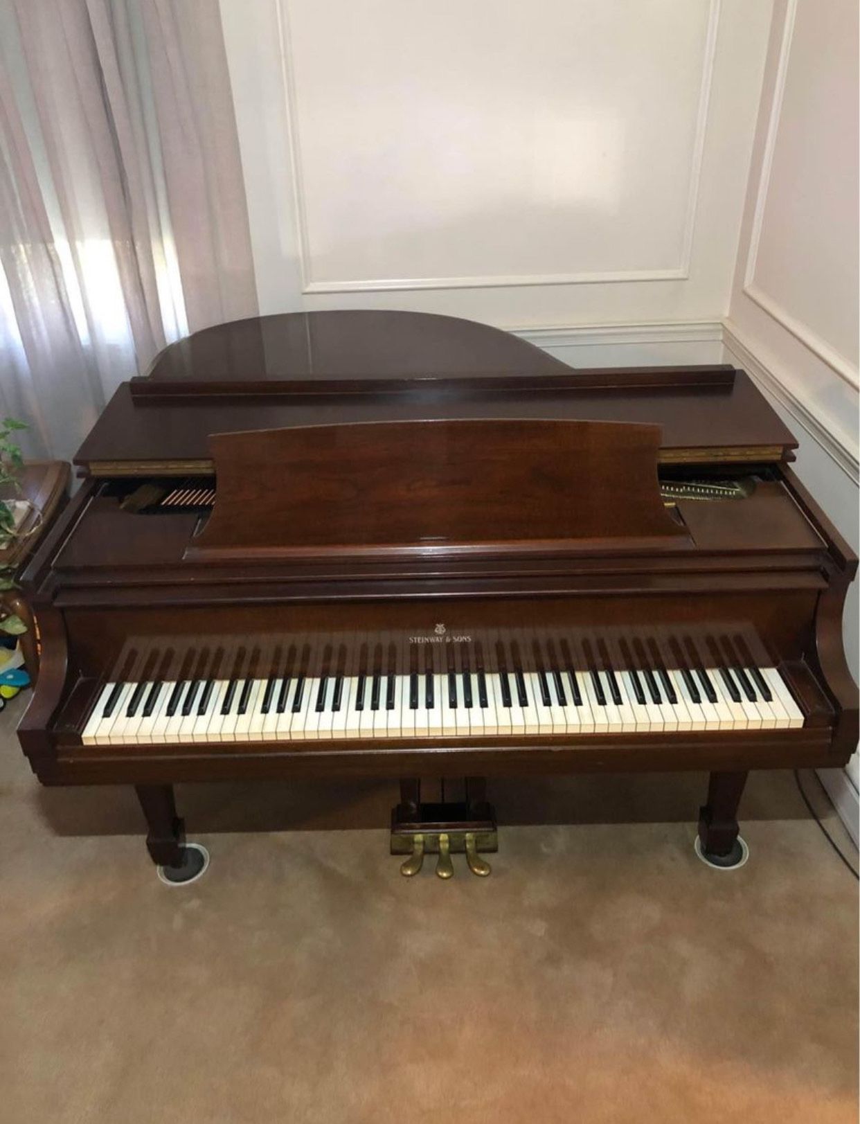 Steinway Model M - 5'7" Baby Grand Piano In Great Shape Going For Free