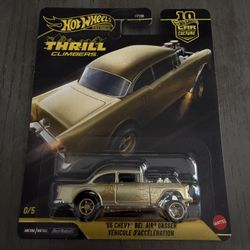 Hot Wheels Car Culture Thrill Climbers Chevy Bel Air Gasser 0/5 Gold Chase 