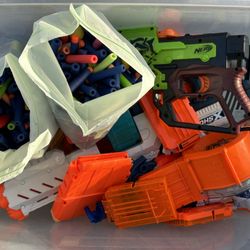Lottery Of Nerf Guns And Bullets