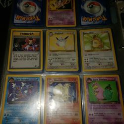 Pre 1999 Pokémon Cards| Fossil|TeamRocket| 13 Total Rares+1 Japanese Holo