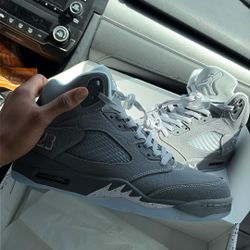 Brand New Wolf Grey 5s