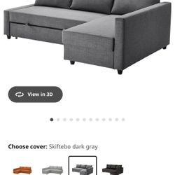 Pull-Out Couch w/ Bed & Storage - Great for Guests!