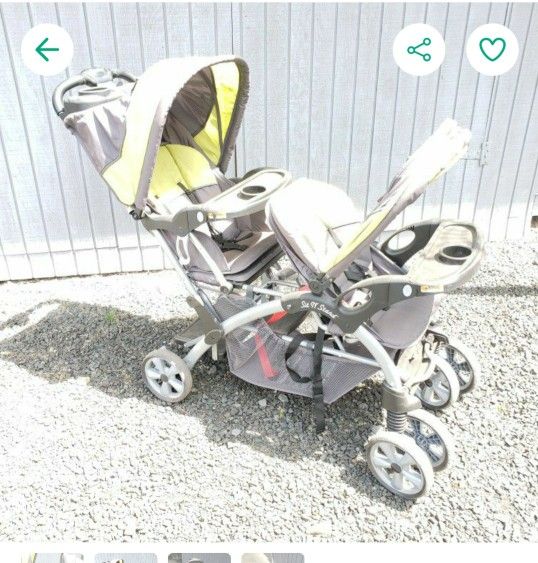 Child Double Stroller