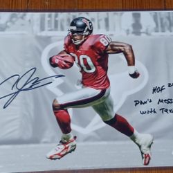 Andre Johnson 11x14 Houston Texans Autographed Signed Extra Inscriptions 