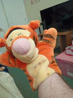 Winnie the Pooh Tigger hand puppet