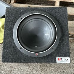 1 10 Inch FOSGATE P1 SUB 
