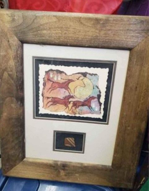 Big Hogan Native American Wall Picture