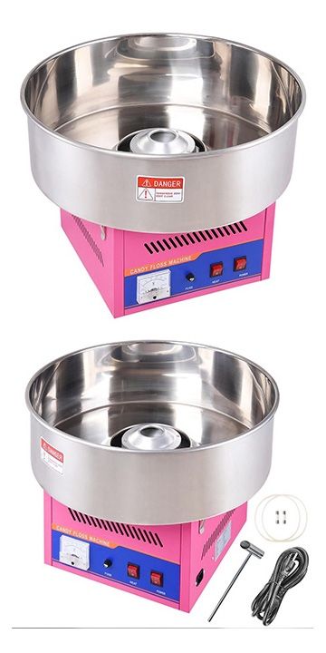 New 130 Electric 20 Cotton Candy Machine Diy Floss Commercial New 130 Electric 20 Cotton Candy Machine Diy Floss Commercial Maker Party Wedding Pink