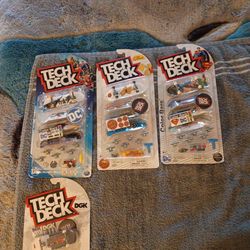 All Them 4 TECH DECK $15 Ea.