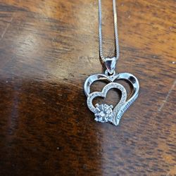 New Heart Godmother Pendant Necklace By Alov Sterling Silver