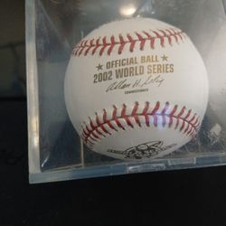 2002  Authentic World Series Baseball