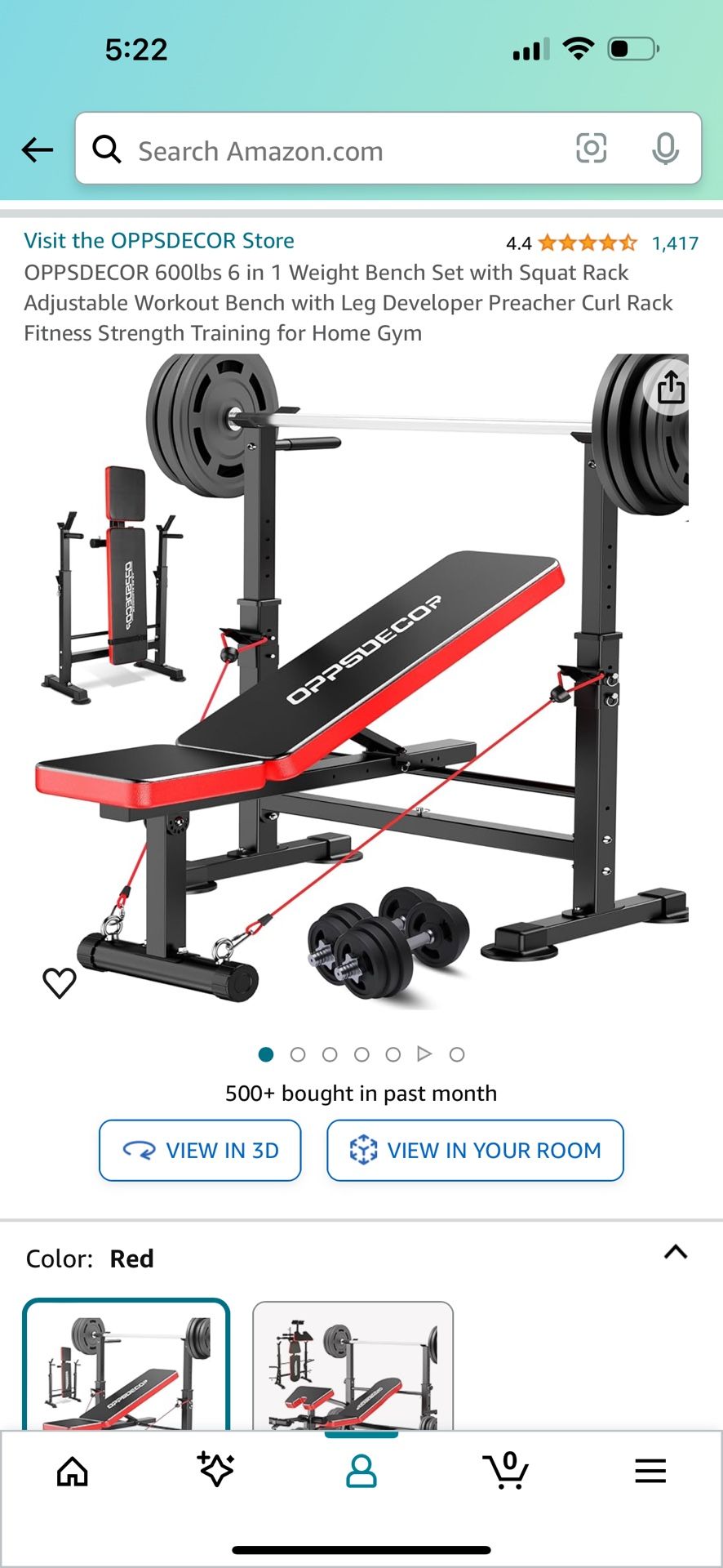 New Weight Bench