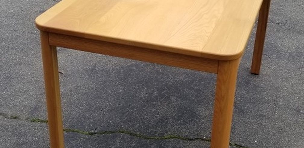 Oak Table With Glass Top
