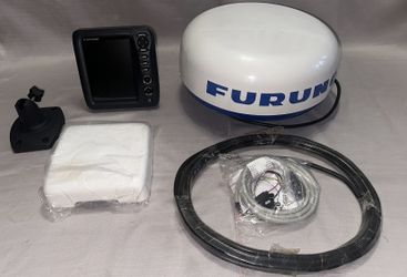 Furuno 1815 8.4" Color LCD Display, Radar, All Cables  (complete)