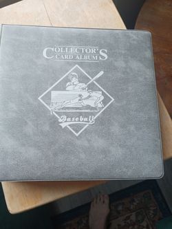 Trading Card Album & 60 Plastic Sheets