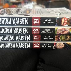 Jujutsu Kaisen Volumes 16-19