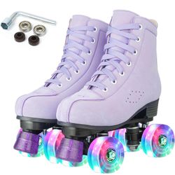 YYW Roller Skates for Women Girls High Top Women’s 7/ Men’s 5.5 