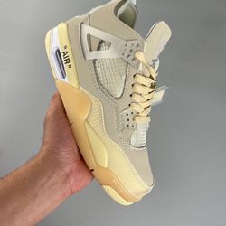 Jordan 4 Off White Sail 103