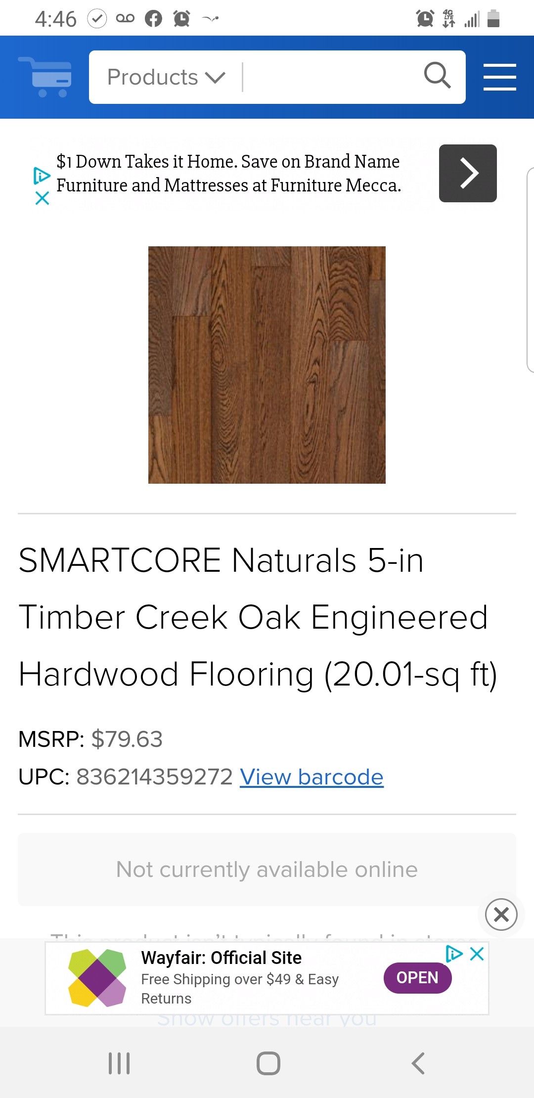 Flooring..timber creek OAK