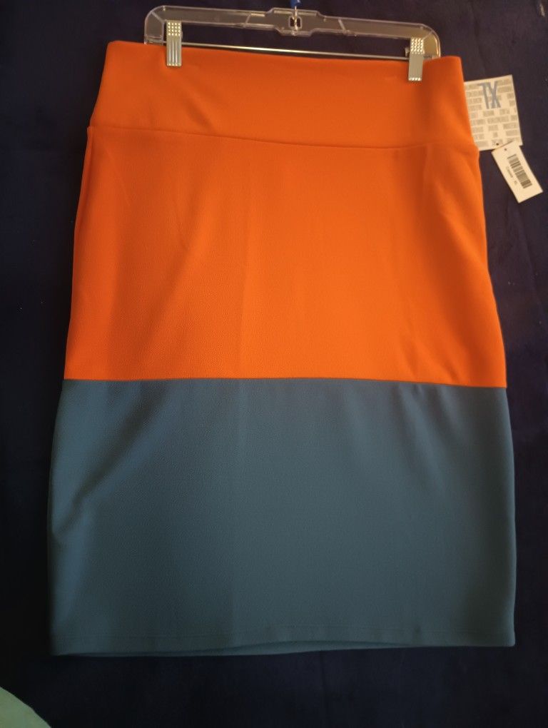 Lula Roe XL Cassie Pencil Skirt