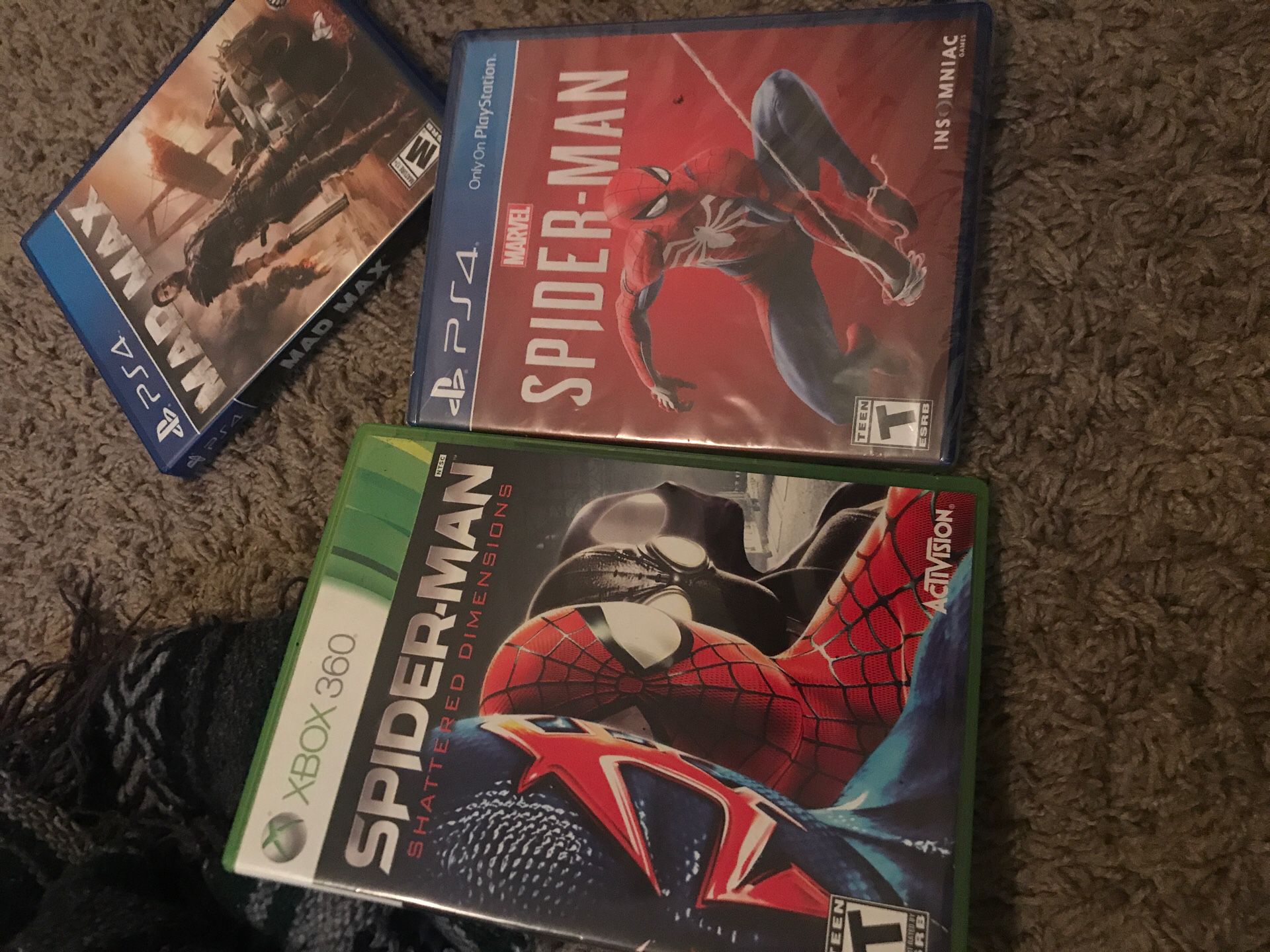Ps4 games spiderman
