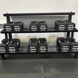 Barely Used Commercial Dumbbell Set