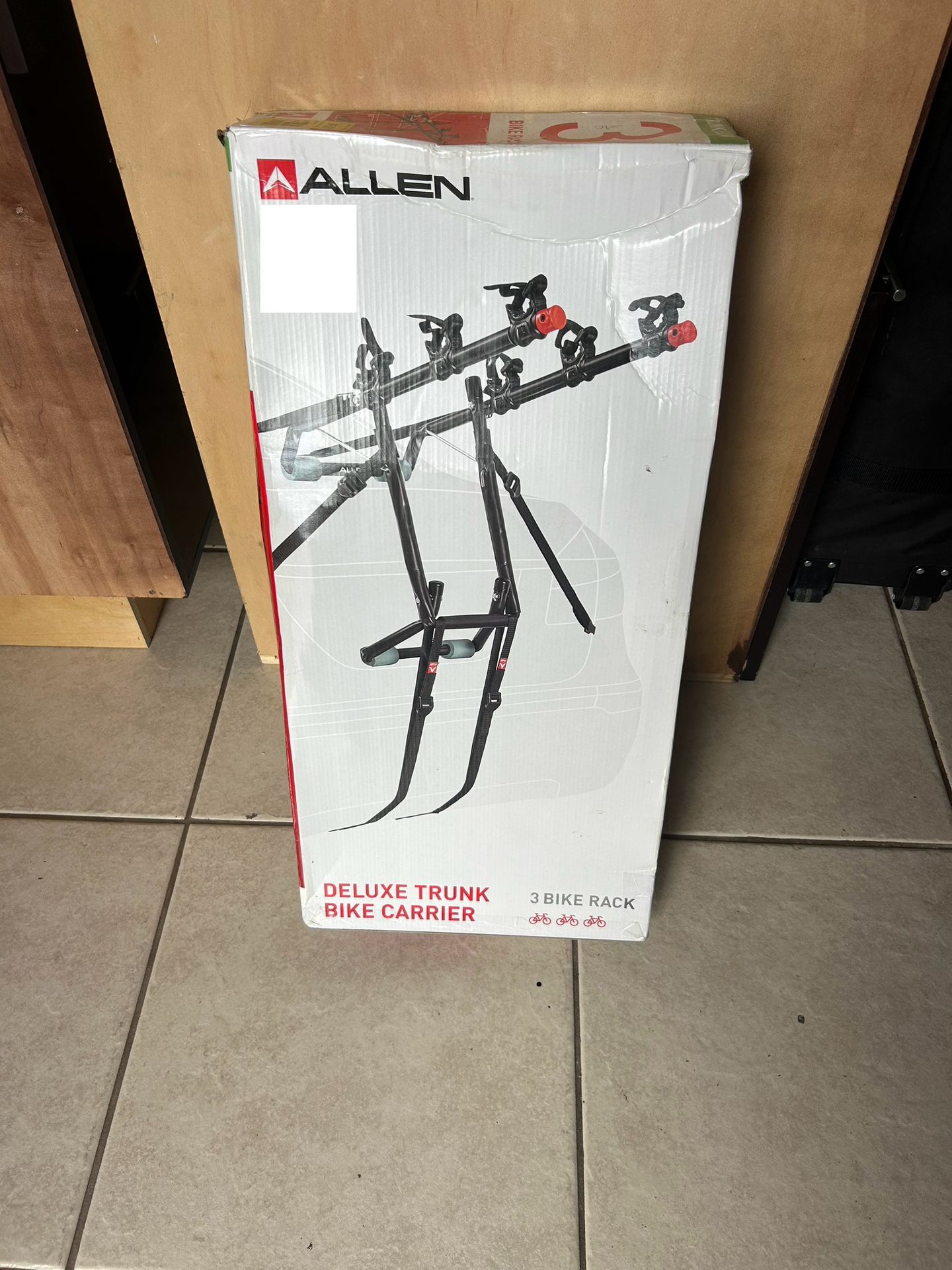 3 BIKE RACK DELUXE TRUNK BIKE CARRIER ALLEN  