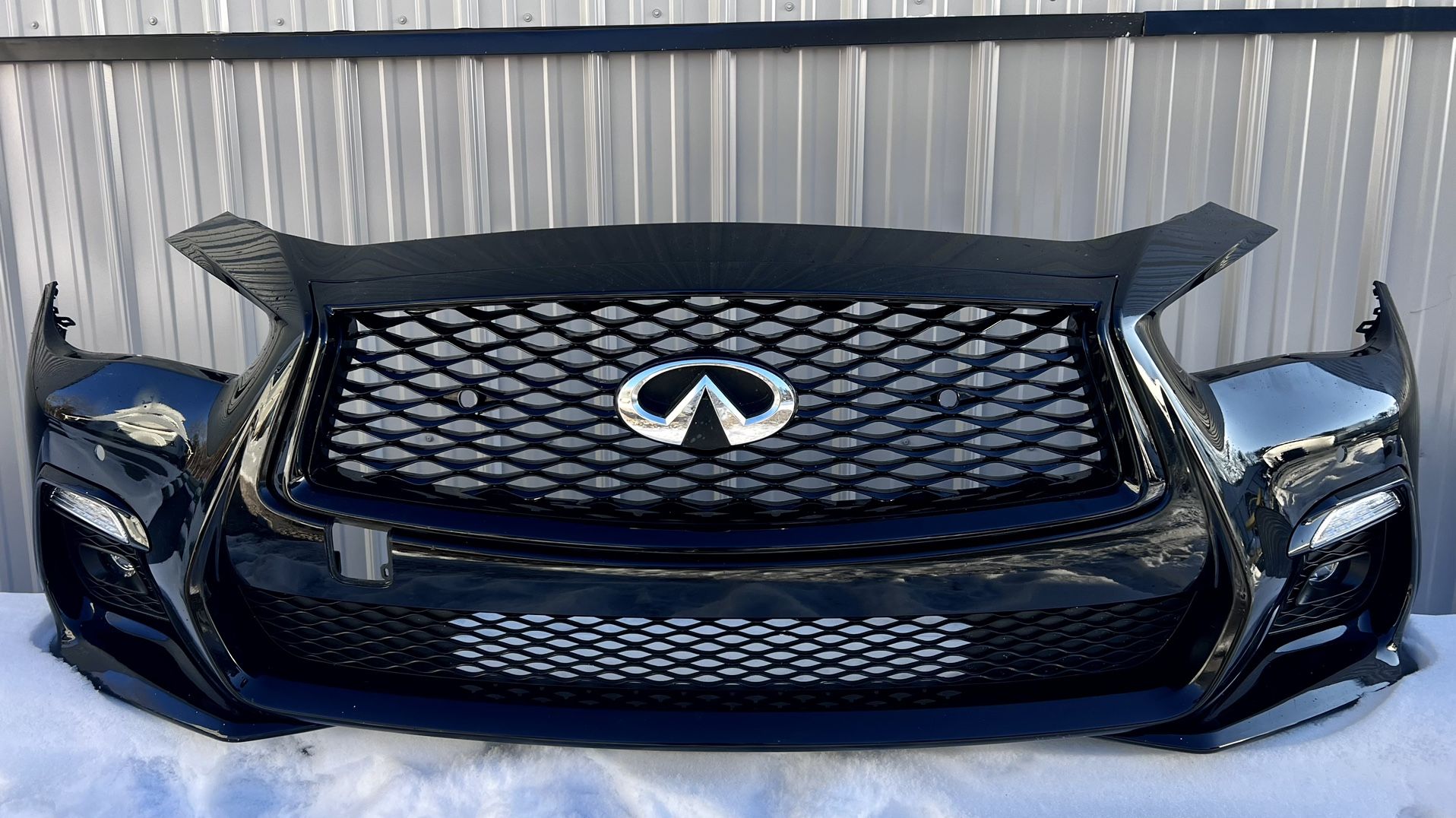 ⚠️ ALL COLORS IS AVAILABLE ⚠️ INFINITI Q50 SPORT FRONT BUMPER 2017 2018 2019 2020 2021 2022 2023 2024 2025