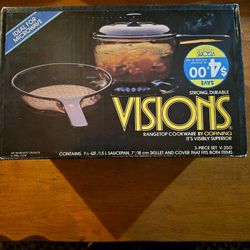Vintage Visions Rangetop Cookware By Corning