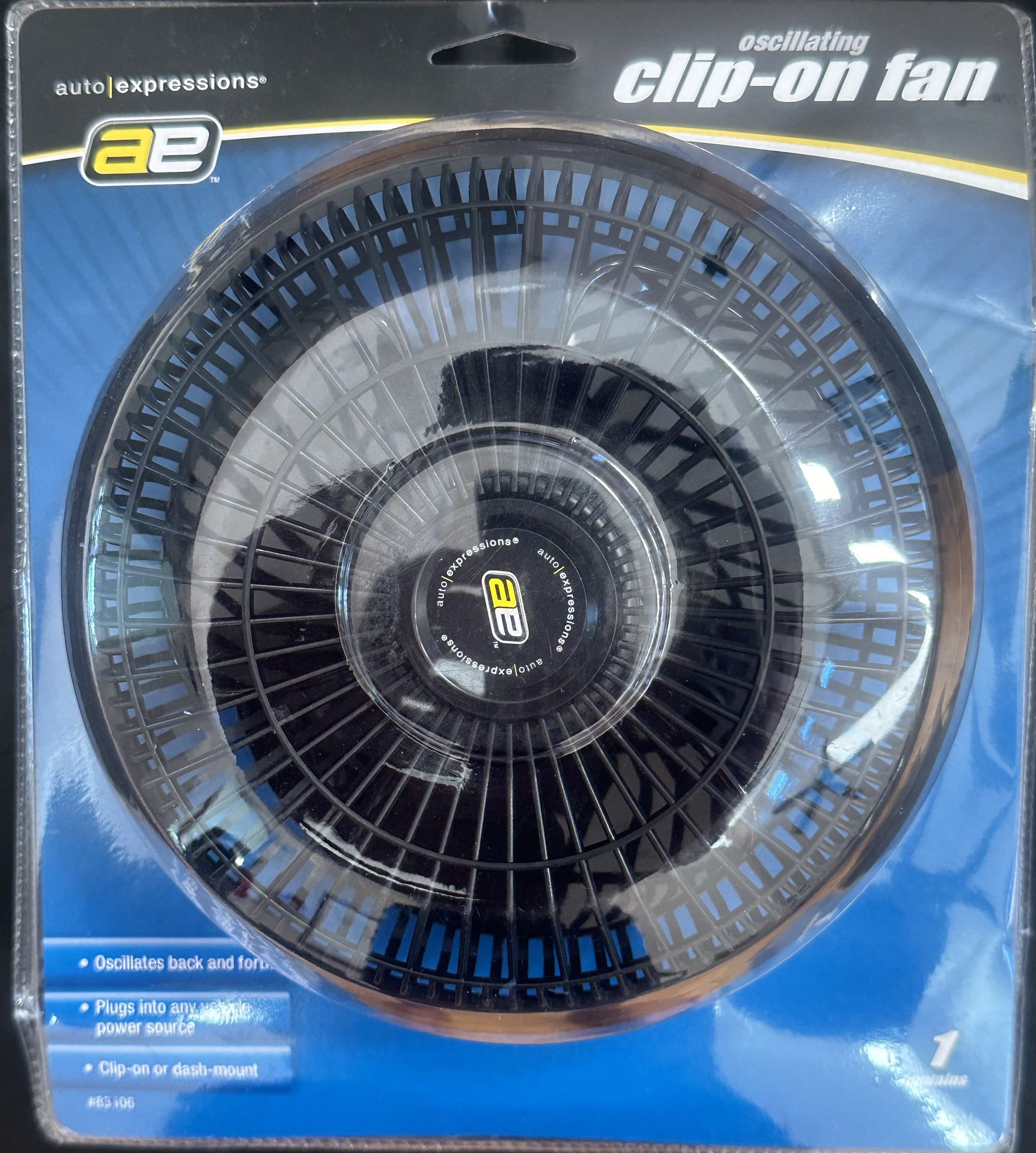 Oscillating Clip On Fan for AUTO 