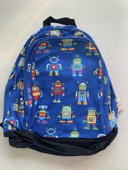 Kids WildKin Blue Robot Backpack