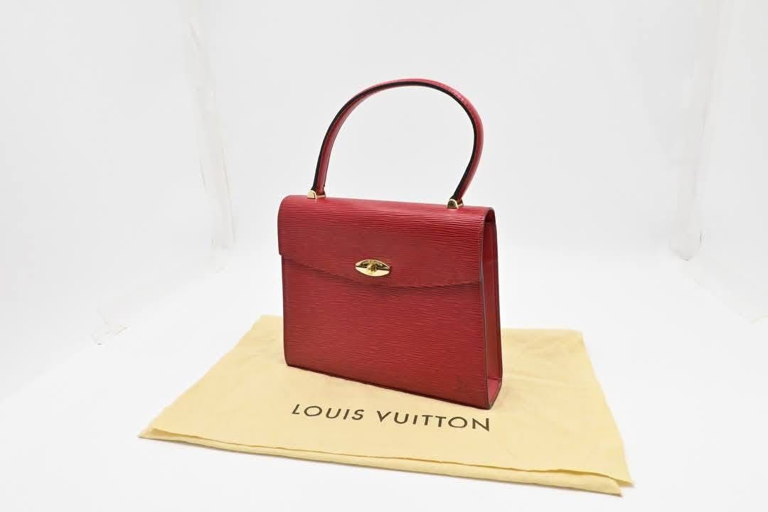 Malesherbes in Red Epi Leather,