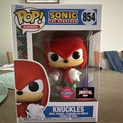 Funko Knuckles Flocked Targetcon 