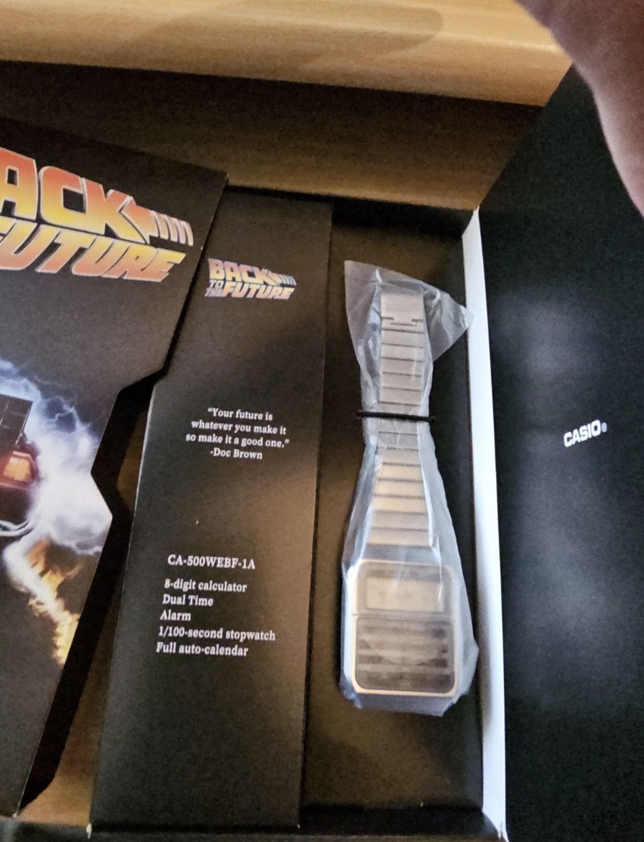 2025 Casio x Back To The Future Vintage | CA-500WEBF-1A