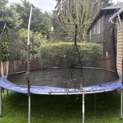 15’ Trampoline - Free. Need It Gone Asap. 