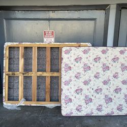 Queen size mattress, and Box Spring