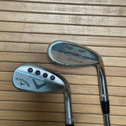 Callaway 58* & Tiltliest 60* Wedges $49